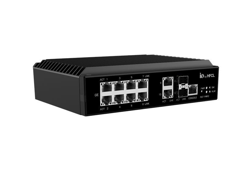 8-Port L2 Industrial Switch