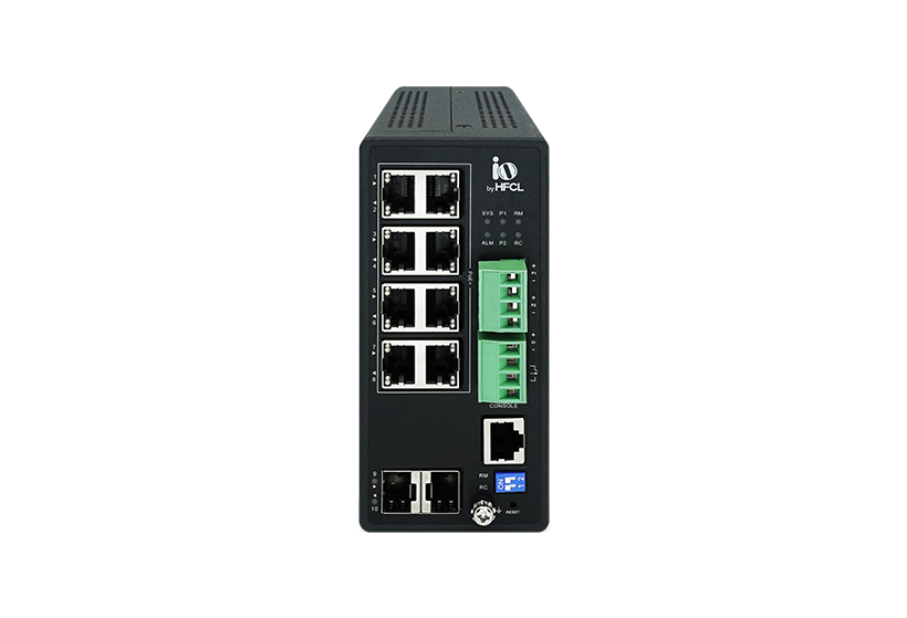 8-Port PoE+ L2 Switch